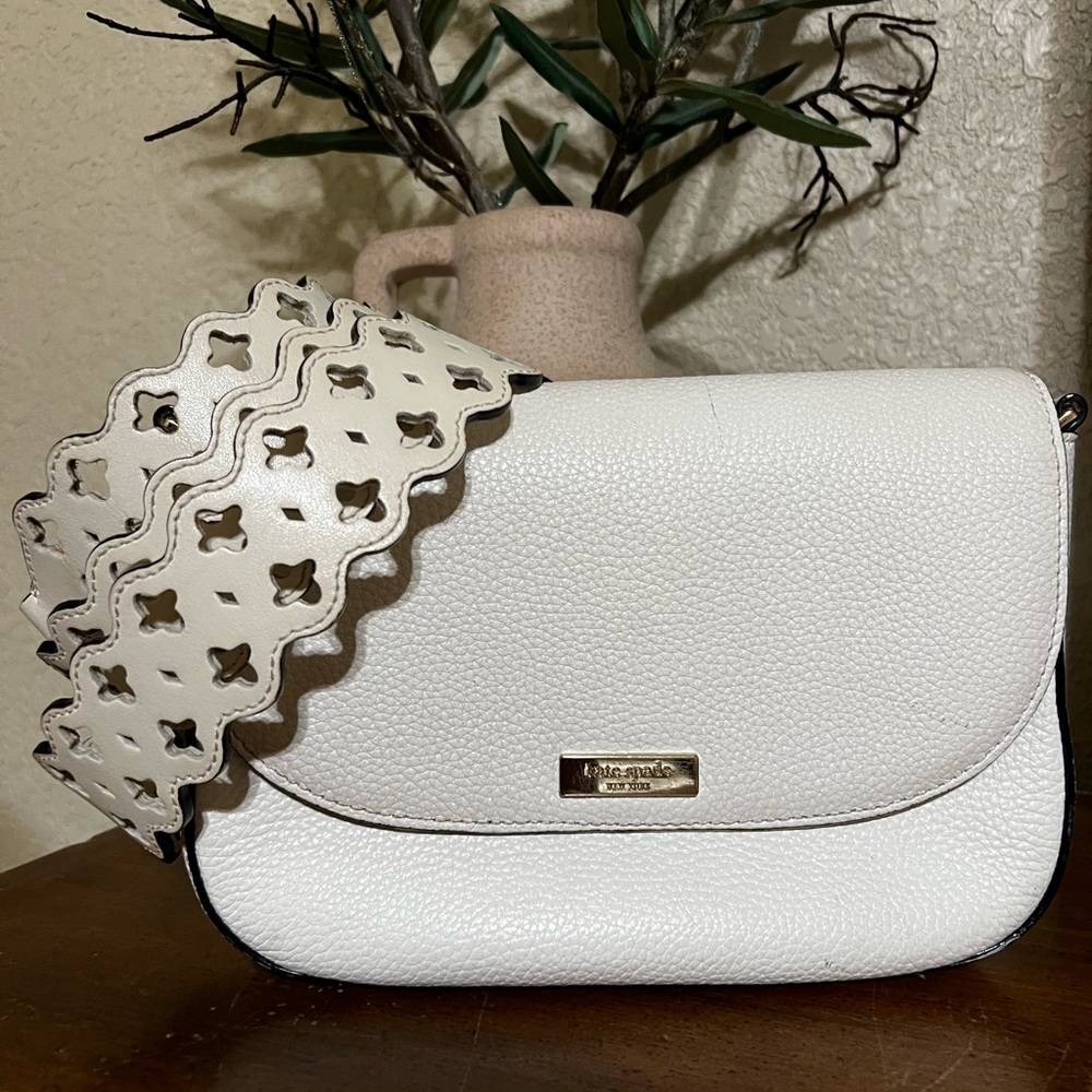 Kate Spade Disha White Crossbody Bag